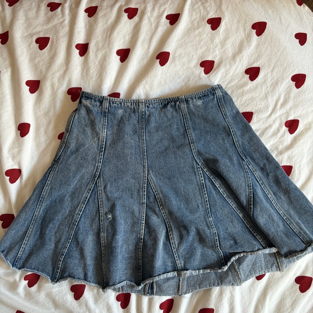 Denim Mini Skirt - Wishlist Jeans